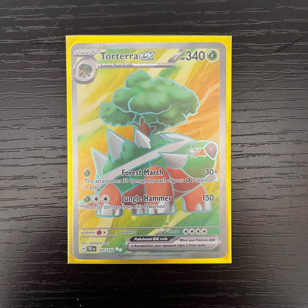 Torterra EX Pokémon Card